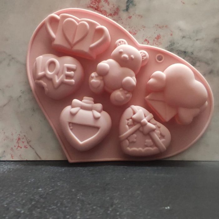 Teddy Heart Mould Teddy Heart Mould
