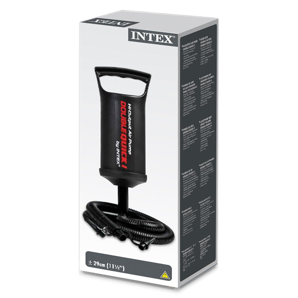 Intex Double Quick Hand & Air Pump For Balloons, Inflatables