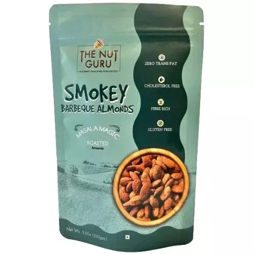 The Nut Guru Barbeque Almonds โ Smokey, Spicy & Irresistible The Nut Guru Barbeque Almonds โ Smokey, Spicy & Irresistible