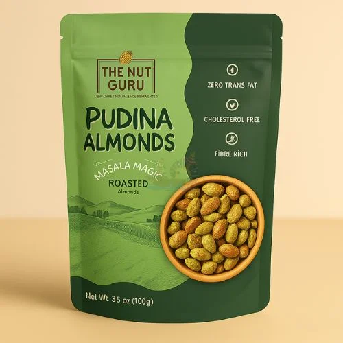 The Nut Guru Pudina Almonds