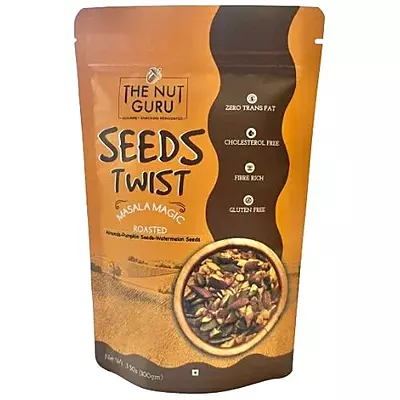 The Nut Guru Seeds Twist – Wholesome Crunch in Every Bite