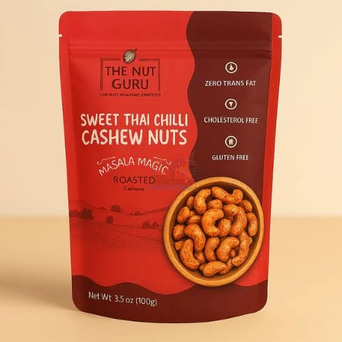 The Nut Guru Thai Chilli Cashew Nuts The Nut Guru Thai Chilli Cashew Nuts