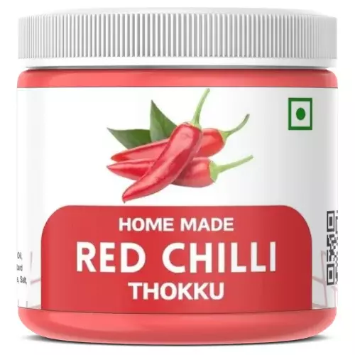 Vishnu Homemade Red Chilli Thokku- 300g Vishnu Homemade Red Chilli Thokku- 300g