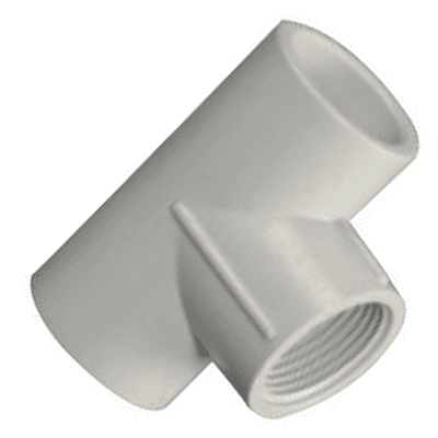 Threaded Tee, 63 mm, 2" Inch, Agriculture PVC Fittings