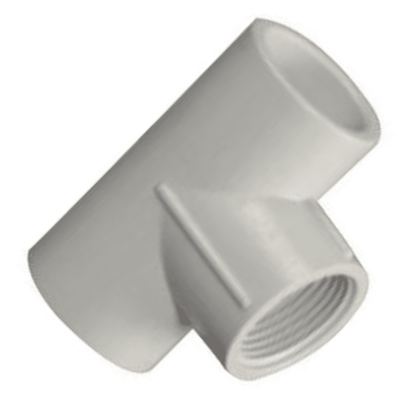 Threaded Tee, 63 mm, 2" Inch, Agriculture PVC Fittings