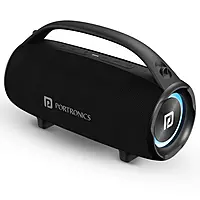 Portronics Thunder 2.0 60W Wireless Bluetooth Party Speaker with Dual Passive Radiator (black) Portronics Thunder 2.0 60W Wireless Bluetooth Party Speaker with Dual Passive Radiator (black)