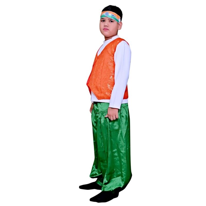Tiranga Color Costume For Boys