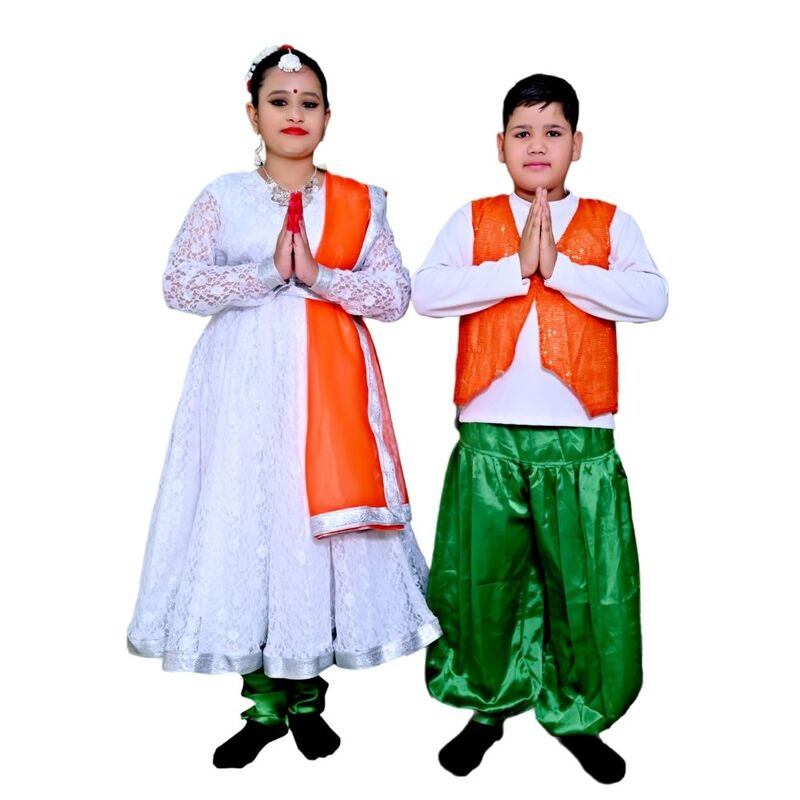 Tiranga Color Costume for Boys & Girls