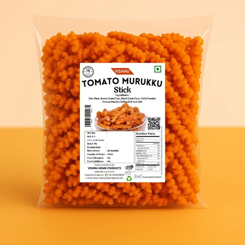 Vishnu Special Tomato Murukku โ Crispy & Flavorful Snack Vishnu Special Tomato Murukku โ Crispy & Flavorful Snack