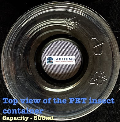 Insect Breeding Container PET Based Pack of 10 Insect Breeding Container PET Based Pack of 10