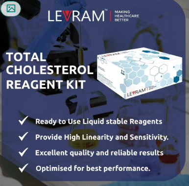 Levram Total Cholesterol Reagent Kit Levram Total Cholesterol Reagent Kit