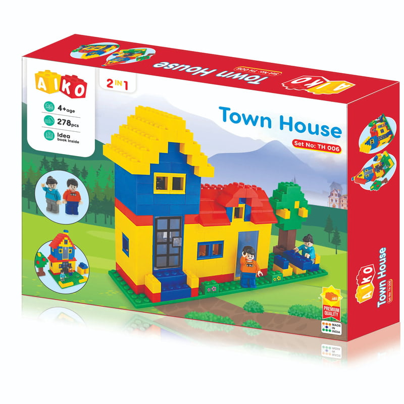 Town House set - 6 Town House set - 6