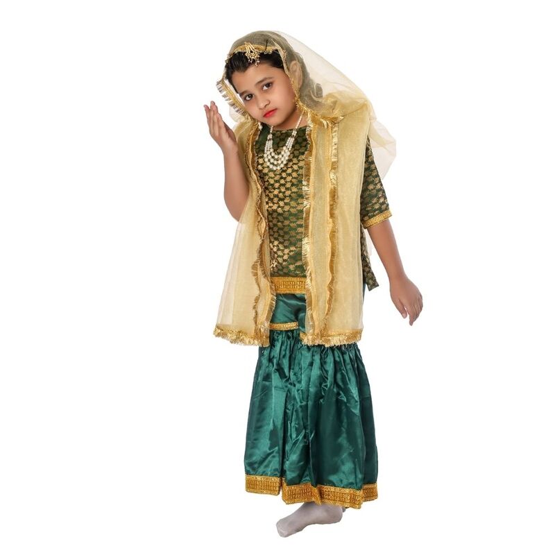 Girls Traditional Sharara Dress Girls Traditional Sharara Dress