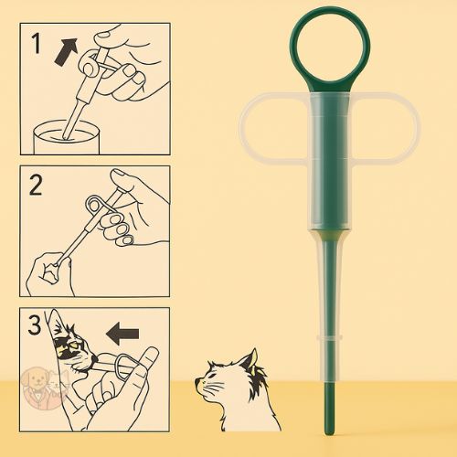 Triangle Ant Pill & Liquid Feeder Syringe for Pets โ Green, 1mg (Pack of 1) Triangle Ant Pill & Liquid Feeder Syringe for Pets โ Green, 1mg (Pack of 1)