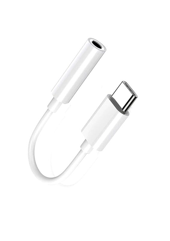 Type-C & Lightning to 3.5mm Jack Audio Adapter – Headphone Connector Cable for iPhone, Android, and USB-C Devices