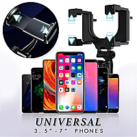 UNIVERSAL CAR REAR VIEW MIRROR MOUNT HOLDER 360 DEGREE ROTATION