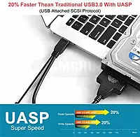 USB 3.0 to SATA HDD Cable Adapter with Power USB to SATA Converter USB 3.0 to SATA HDD Cable Adapter with Power USB to SATA Converter