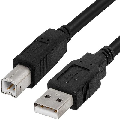 USB A Male to B Male Printer Scanner Cable,Compatible with Canon, Brother, Dell, Epson, HP, Samsung, Lexmark, and Panasonic Printers and Scanners USB A Male to B Male Printer Scanner Cable,Compatible with Canon, Brother, Dell, Epson, HP, Samsung, Lexmark, and Panasonic Printers and Scanners
