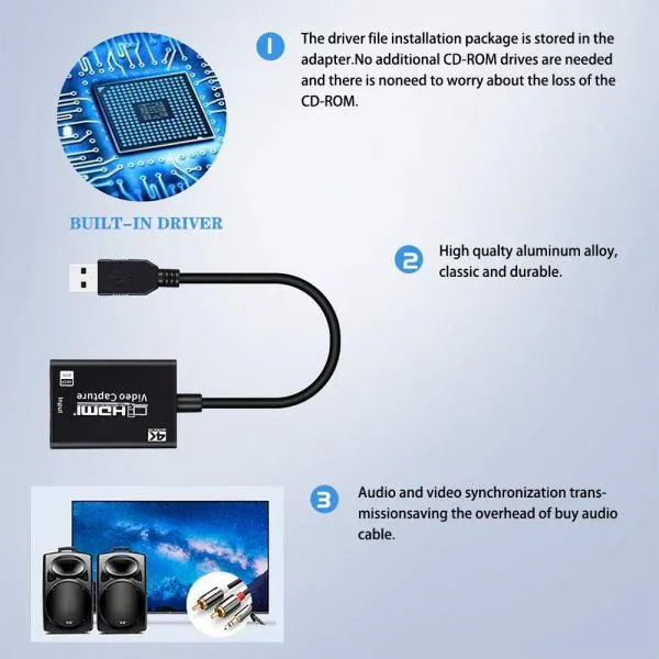HDMI USB Video Capture Card (Video Capture Card HDMI USB 3.0) HDMI USB Video Capture Card (Video Capture Card HDMI USB 3.0)