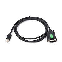 USB-A(M) to RS-232 DB9 Serial Cable, 9-Pin Male with Advanced Chipset - 1.5M