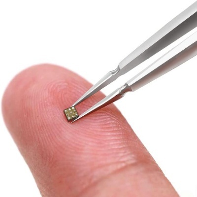3D Straight Head Titanium Alloy Tweezers - Ultraprecise Curved Head for iPhone Motherboard Repair 3D Straight Head Titanium Alloy Tweezers - Ultraprecise Curved Head for iPhone Motherboard Repair