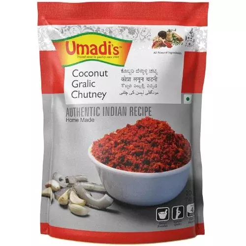 Umadi's Coconut Garlic Chutney Powder- 200g Umadi's Coconut Garlic Chutney Powder- 200g