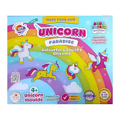 Unicorn Paradise Aqua Squish Kit