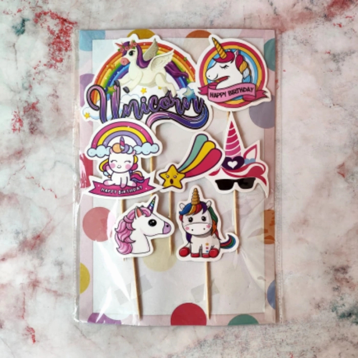 Unicorn Theme Topper Unicorn Theme Topper