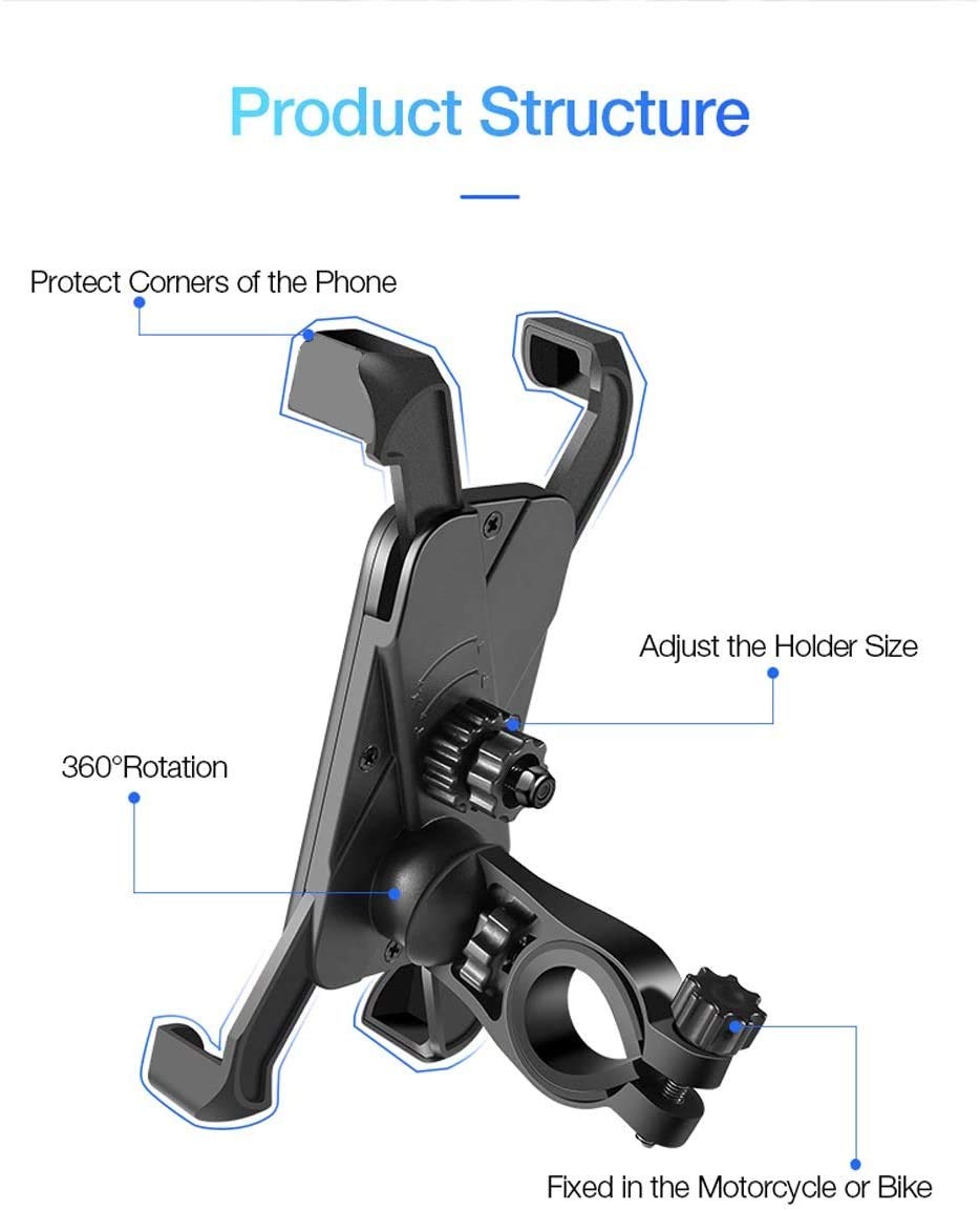 Universal Mobile Bike Holder All Mobile Attech Universal Mobile Bike Holder All Mobile Attech
