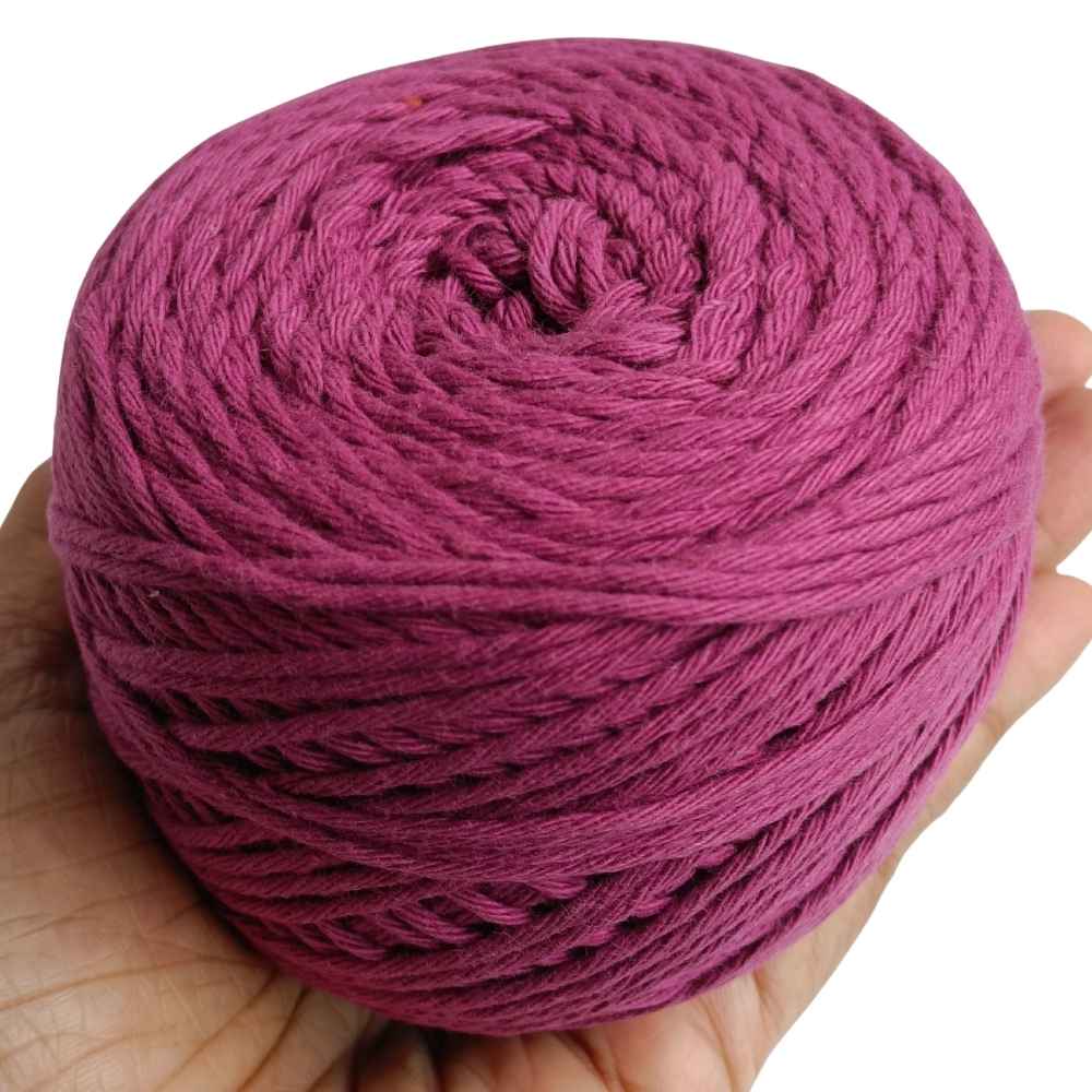 Cotton Yarn 8 Ply Grape