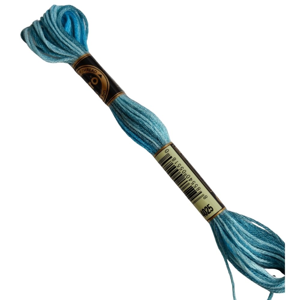 Airo Embroidery Thread Multi 4025 Caribbean Bay Airo Embroidery Thread Multi 4025 Caribbean Bay