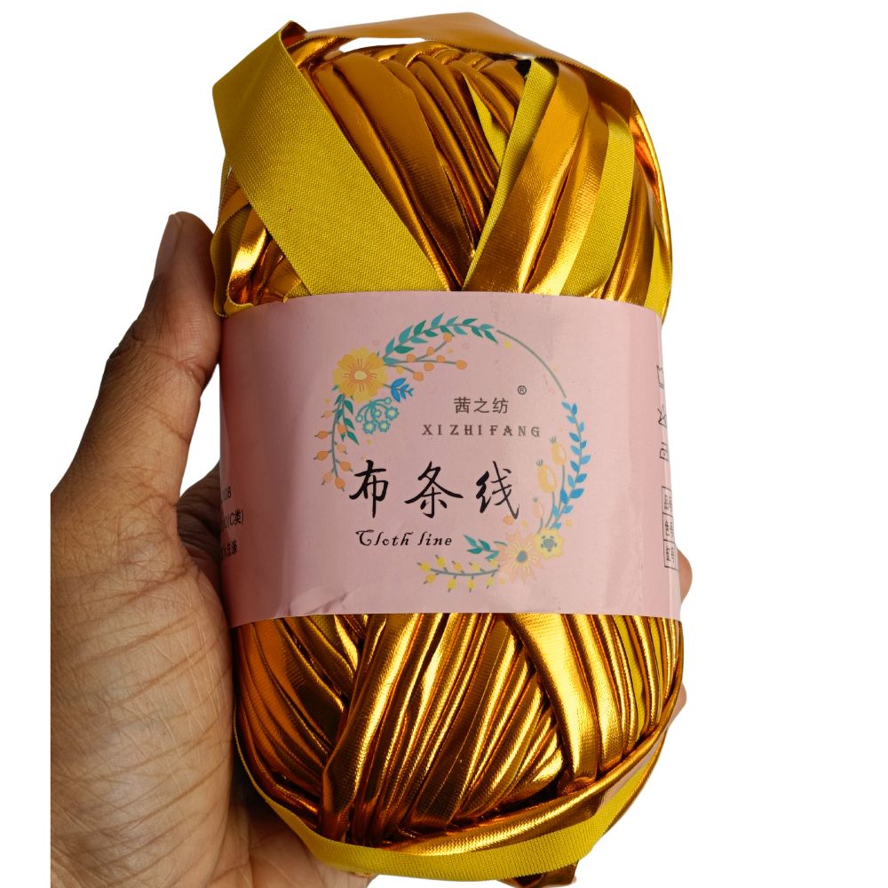 T-Shirt Yarn Metallic 136 Orange T-Shirt Yarn Metallic 136 Orange