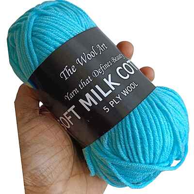 Soft Milk Cotton 24 Pale Turquoise