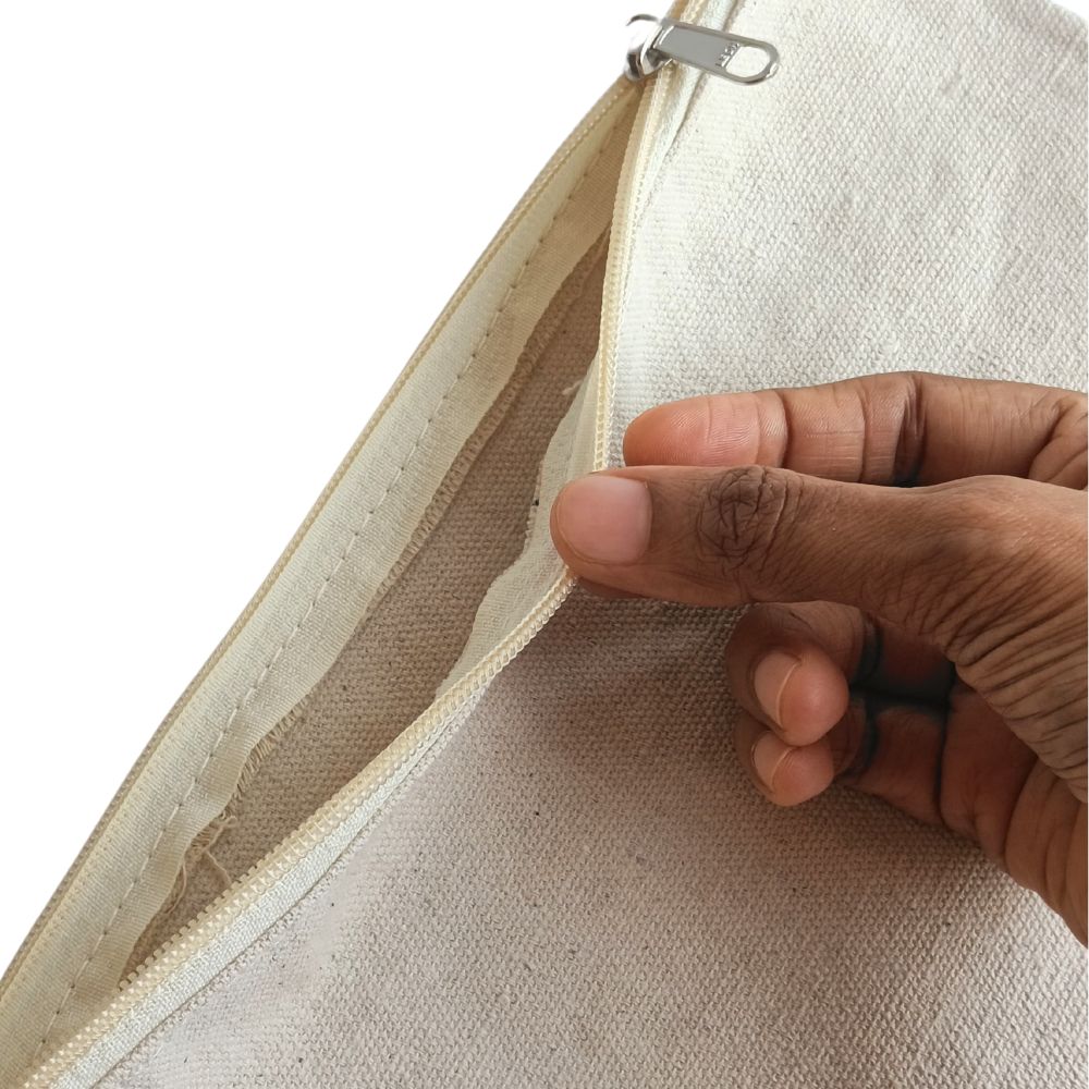 Canvas Pouch With Zipper Canvas Pouch With Zipper