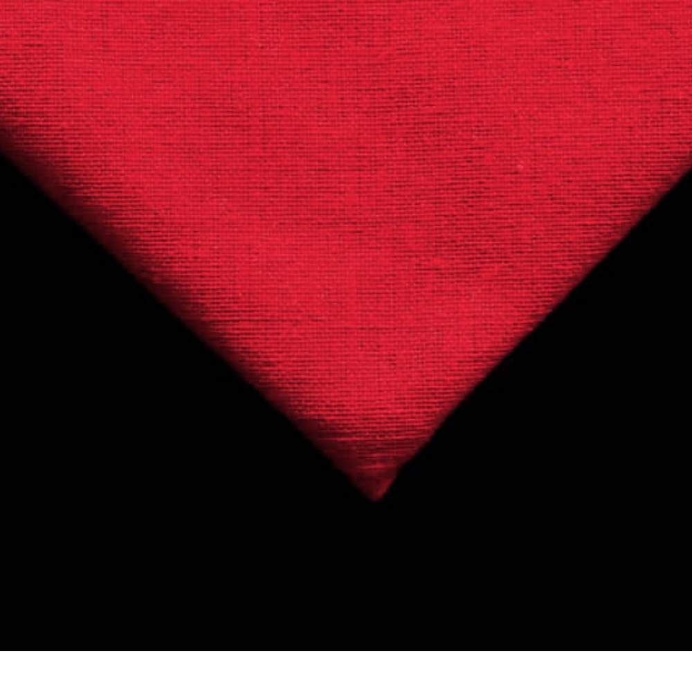 Casement Embroidery Fabric Crimson red