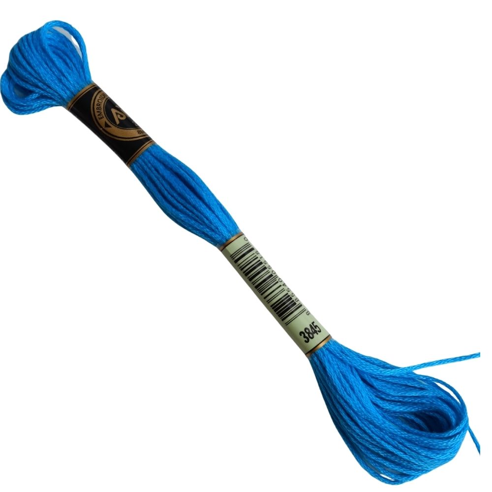 Airo Embroidery Thread 3845 Bright Turquoise Airo Embroidery Thread 3845 Bright Turquoise