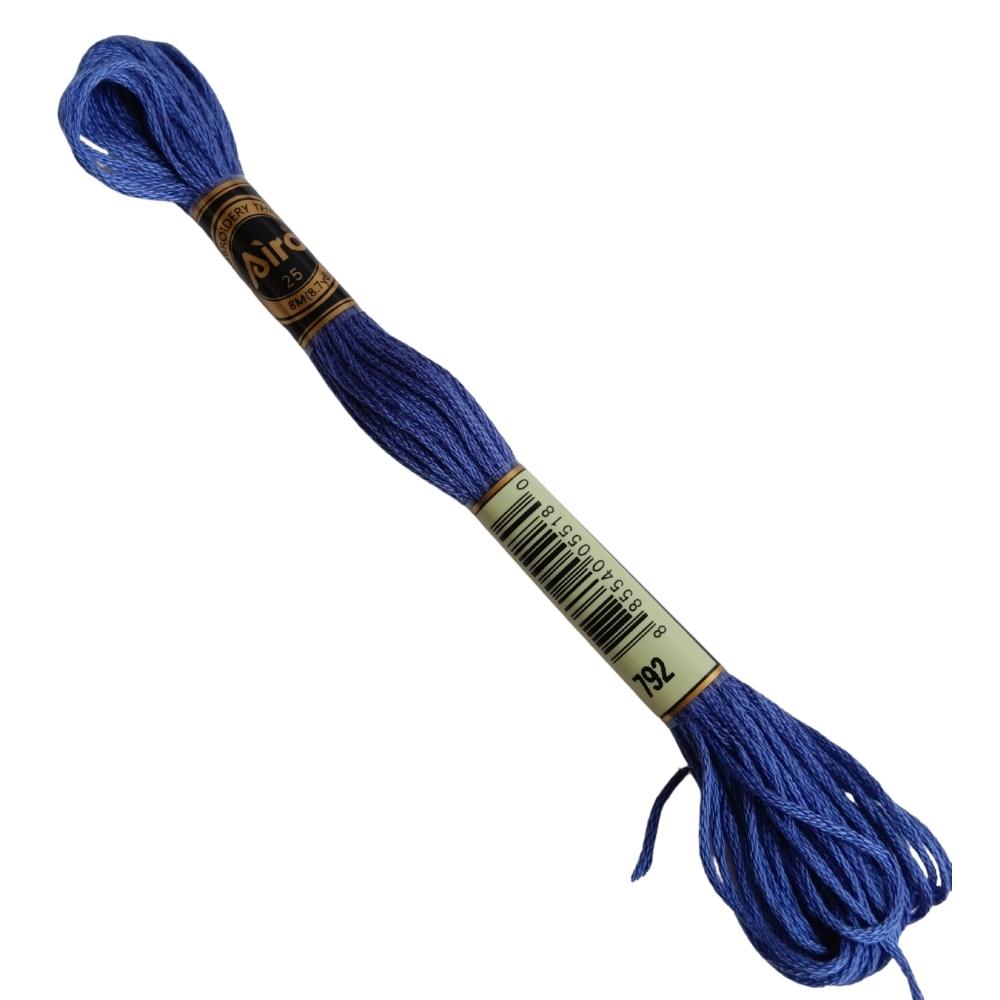 Airo Embroidery Thread 792 Dark Cornflower Blue Airo Embroidery Thread 792 Dark Cornflower Blue