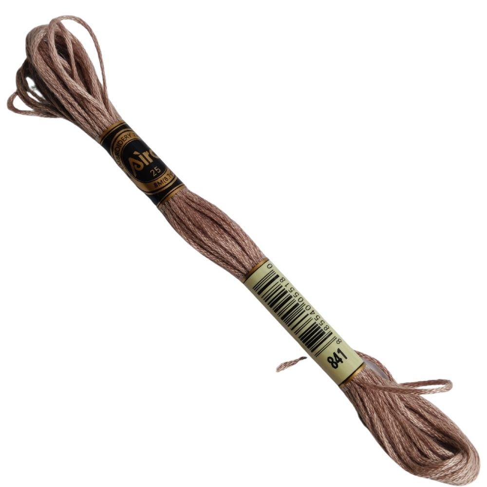 Airo Embroidery Thread 841 Light Beige Brown