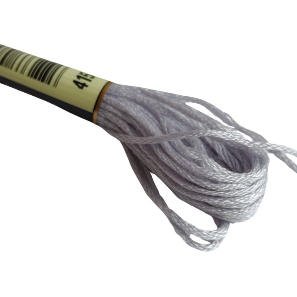 Airo Embroidery Thread 415 Pearl Grey