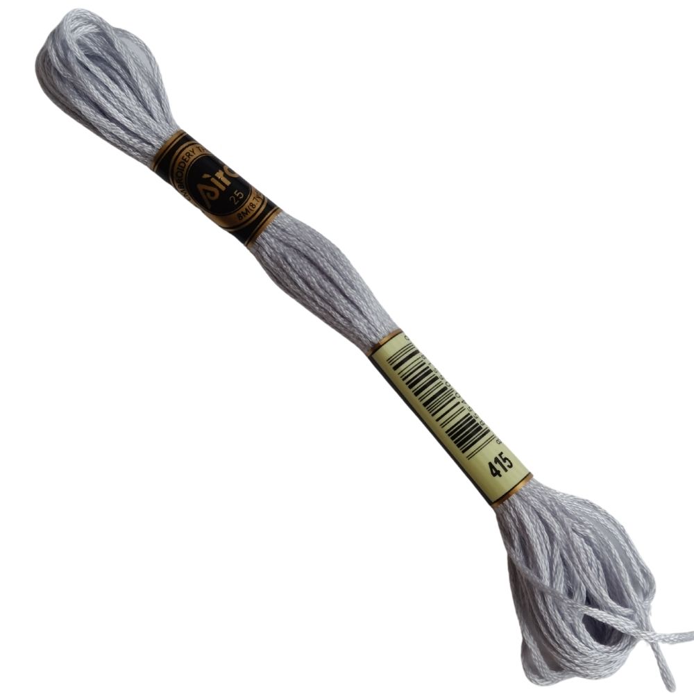 Airo Embroidery Thread 415 Pearl Grey Airo Embroidery Thread 415 Pearl Grey