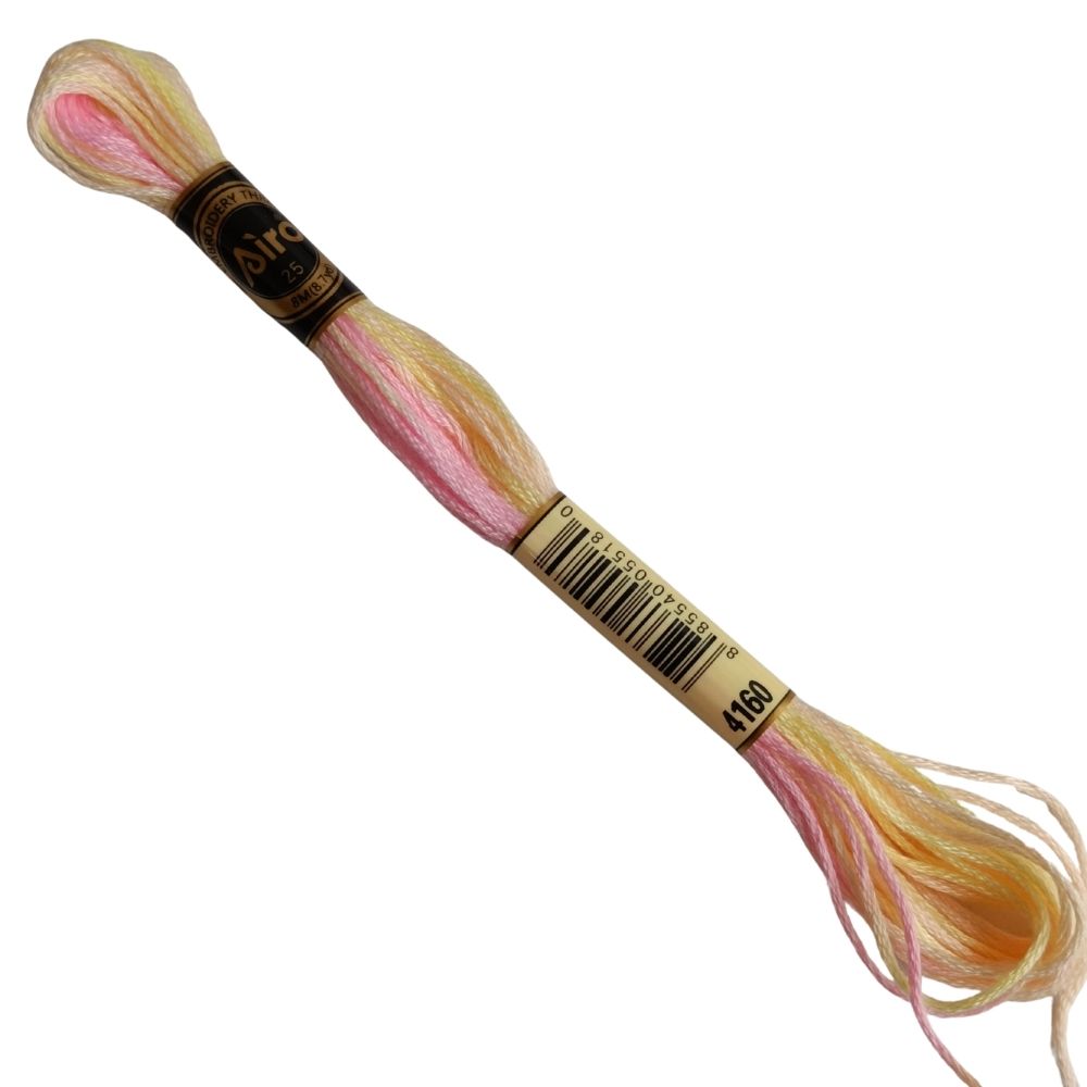 Airo Embroidery Thread Multi 4160 Glistening Pearl Airo Embroidery Thread Multi 4160 Glistening Pearl