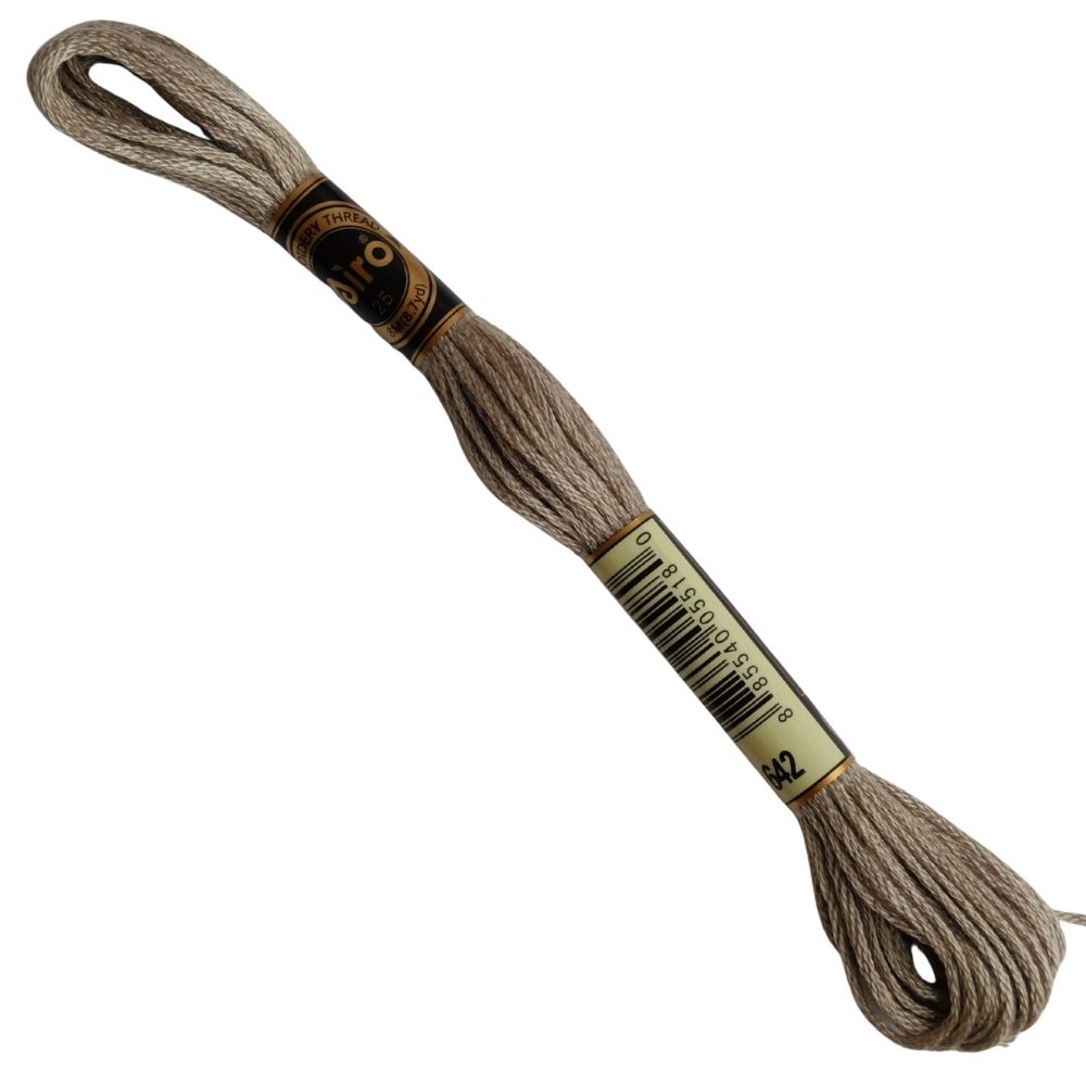 Airo Embroidery Thread 642 Dark Beige Grey Airo Embroidery Thread 642 Dark Beige Grey