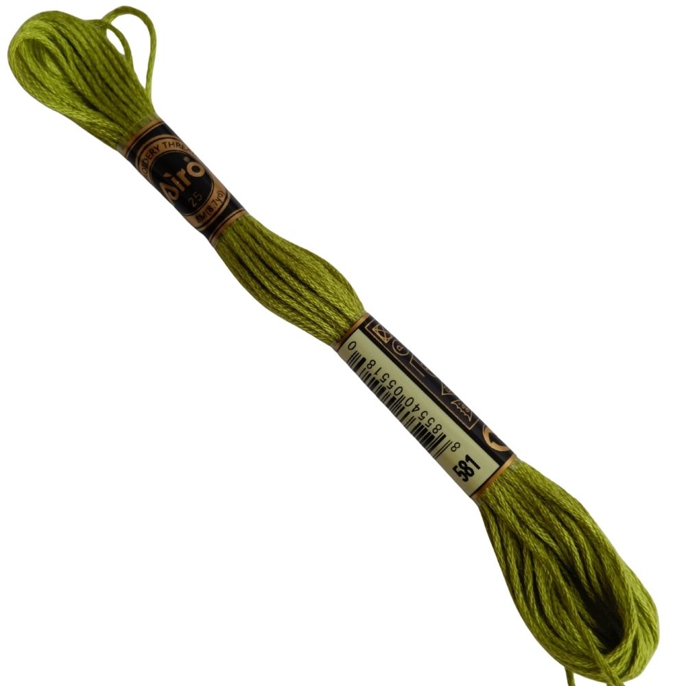 Airo Embroidery Thread 581 Moss Green Airo Embroidery Thread 581 Moss Green