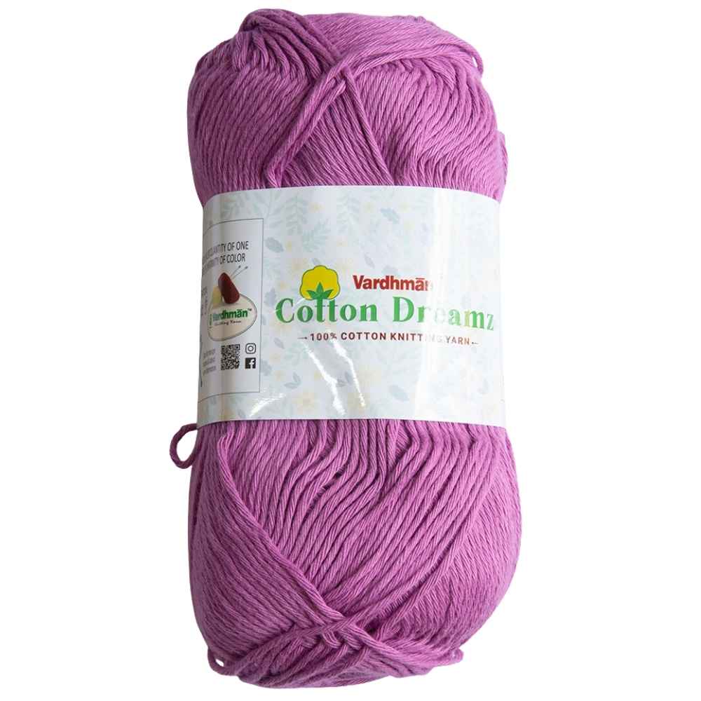 Vardhman Cotton Dreamz 02 Lavender Pink