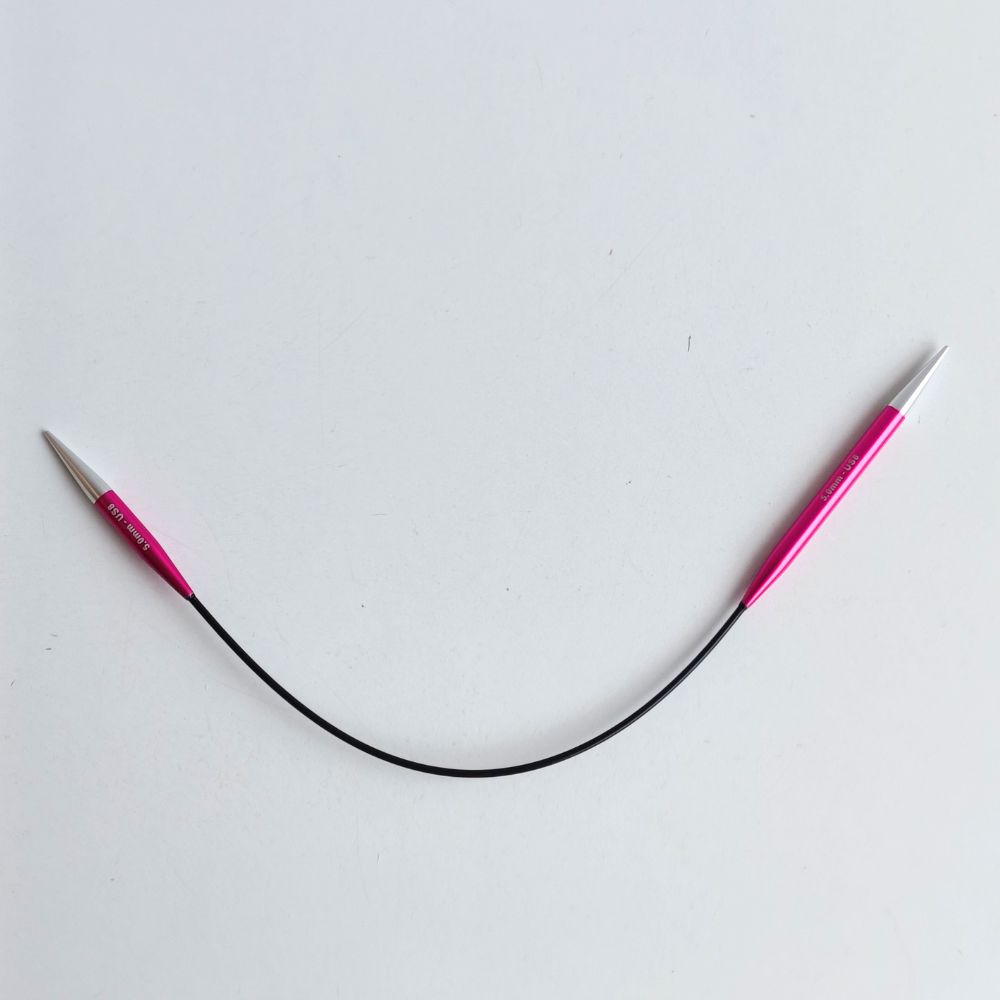 Zing Asymmetrical Fixed Circular Needles 25cm(10")