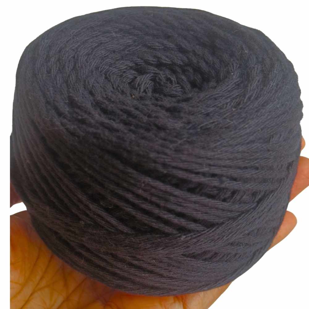 Cotton Yarn 8 Ply-Black
