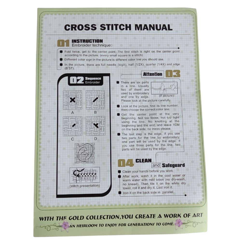 Cross Stitch kit- 02 Cross Stitch kit- 02