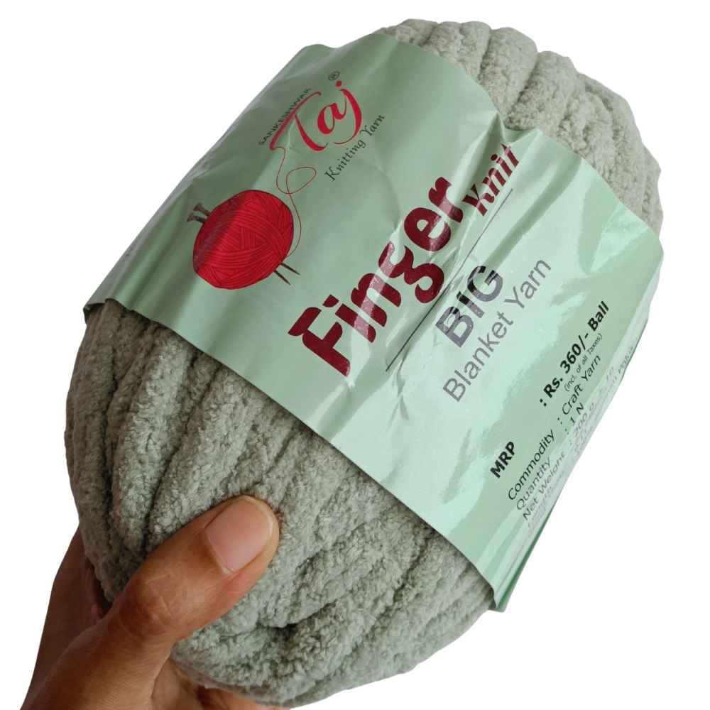 Taj Finger Knit Yarn - Lite Green Taj Finger Knit Yarn - Lite Green