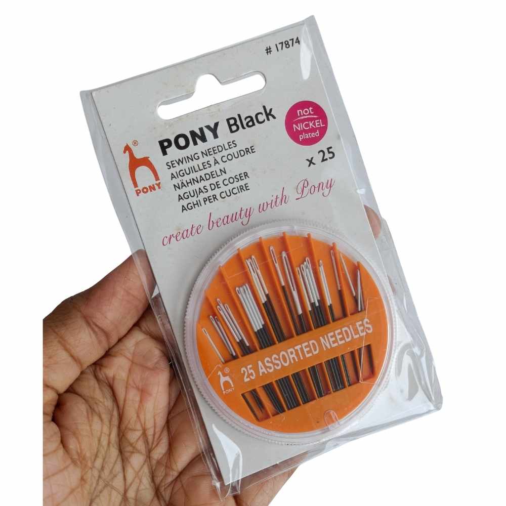 Pony Needle Compact Sewing Black- 17874