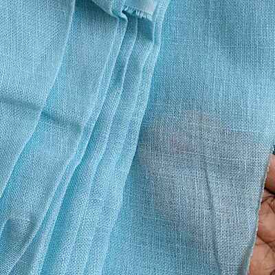 Pure Linen Fabric Lagoon